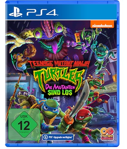 Teenage Mutant Ninja Turtles: Die Mutanten sind los - PS4 Teenage Mutant Ninja Turtles: Die Mutanten sind los - PS4 von Outright Games