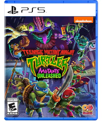 Teenage Mutant Ninja Turtles: Mutants Unleashed - PlayStation 5 Teenage Mutant Ninja Turtles: Mutants Unleashed - PlayStation 5 von Outright Games