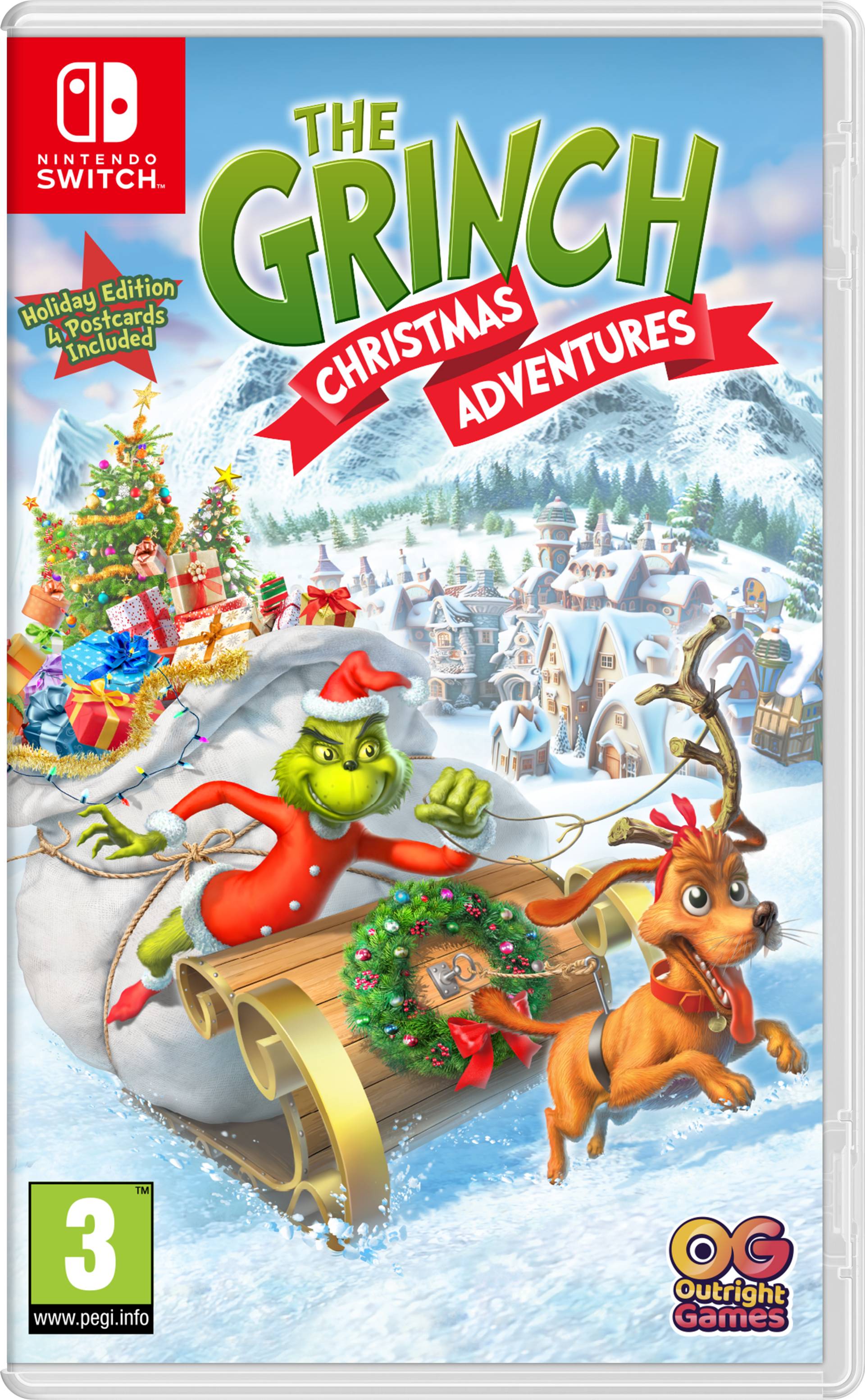 The Grinch: Christmas Adventures Incl. Postcard The Grinch: Christmas Adventures Incl. Postcard von Outright Games