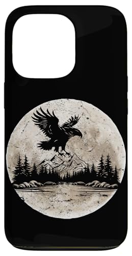 Adler Mond Wald Berg Naturliebhaber Outdoor Wanderer Camper Hülle für iPhone 13 Pro Adler Mond Wald Berg Naturliebhaber Outdoor Wanderer Camper Hülle für iPhone 13 Pro von Outsider Path