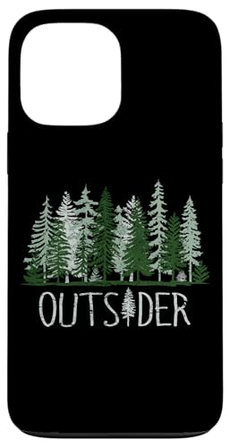 Außenseiter, Naturliebhaber, Camping-Abenteuer, Wald, Wald, Kiefer Hülle für iPhone 13 Pro Max Außenseiter, Naturliebhaber, Camping-Abenteuer, Wald, Wald, Kiefer Hülle für iPhone 13 Pro Max von Outsider Path