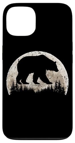 Bear Forest Under Moon Nature Mountain Lover Outdoor Hiker Hülle für iPhone 13 Bear Forest Under Moon Nature Mountain Lover Outdoor Hiker Hülle für iPhone 13 von Outsider Path
