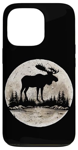Elch Mond Wald Natur Bergliebhaber Outdoor Wanderer Camper Hülle für iPhone 13 Pro Elch Mond Wald Natur Bergliebhaber Outdoor Wanderer Camper Hülle für iPhone 13 Pro von Outsider Path