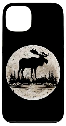 Elch Mond Wald Natur Bergliebhaber Outdoor Wanderer Camper Hülle für iPhone 13 Elch Mond Wald Natur Bergliebhaber Outdoor Wanderer Camper Hülle für iPhone 13 von Outsider Path