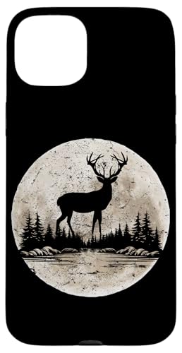 Elch Mond Wald Natur Bergliebhaber Outdoor Wanderer Camper Hülle für iPhone 15 Plus Elch Mond Wald Natur Bergliebhaber Outdoor Wanderer Camper Hülle für iPhone 15 Plus von Outsider Path