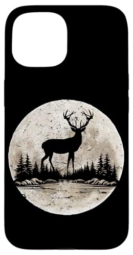 Elch Mond Wald Natur Bergliebhaber Outdoor Wanderer Camper Hülle für iPhone 15 Elch Mond Wald Natur Bergliebhaber Outdoor Wanderer Camper Hülle für iPhone 15 von Outsider Path