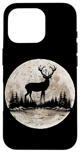 Elch Mond Wald Natur Bergliebhaber Outdoor Wanderer Camper Hülle für iPhone 16 Pro Elch Mond Wald Natur Bergliebhaber Outdoor Wanderer Camper Hülle für iPhone 16 Pro von Outsider Path