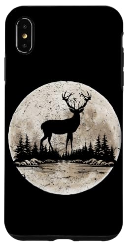 Elch Mond Wald Natur Bergliebhaber Outdoor Wanderer Camper Hülle für iPhone XS Max Elch Mond Wald Natur Bergliebhaber Outdoor Wanderer Camper Hülle für iPhone XS Max von Outsider Path