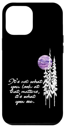 Henry David Thoreau Zitat Spruch Naturliebhaber Wandern Camping Hülle für iPhone 12 Pro Max Henry David Thoreau Zitat Spruch Naturliebhaber Wandern Camping Hülle für iPhone 12 Pro Max von Outsider Path