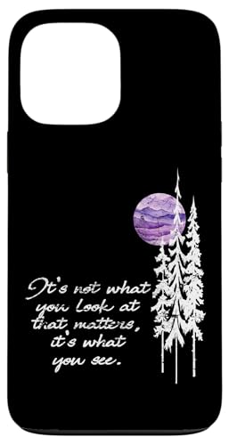 Henry David Thoreau Zitat Spruch Naturliebhaber Wandern Camping Hülle für iPhone 13 Pro Max Henry David Thoreau Zitat Spruch Naturliebhaber Wandern Camping Hülle für iPhone 13 Pro Max von Outsider Path