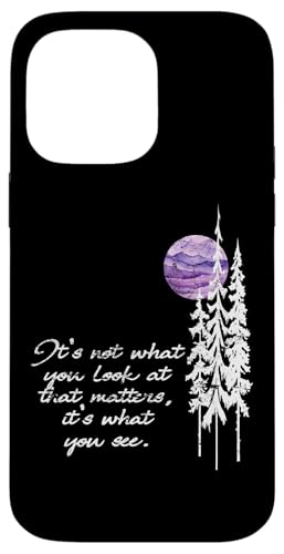 Henry David Thoreau Zitat Spruch Naturliebhaber Wandern Camping Hülle für iPhone 14 Pro Max Henry David Thoreau Zitat Spruch Naturliebhaber Wandern Camping Hülle für iPhone 14 Pro Max von Outsider Path
