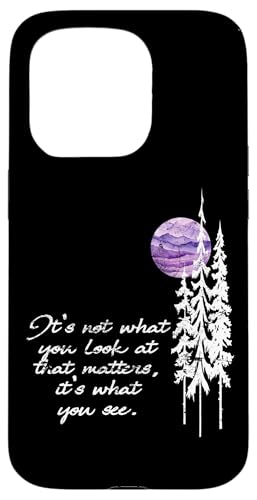 Henry David Thoreau Zitat Spruch Naturliebhaber Wandern Camping Hülle für iPhone 15 Pro Henry David Thoreau Zitat Spruch Naturliebhaber Wandern Camping Hülle für iPhone 15 Pro von Outsider Path