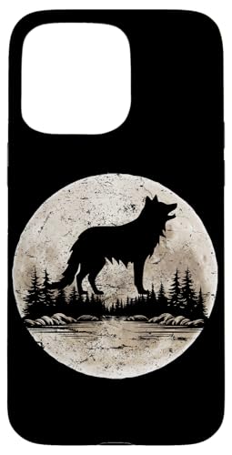 Wolf Moon Forest, Natur, Bergliebhaber, Outdoor-Wanderer, Camper Hülle für iPhone 15 Pro Max Wolf Moon Forest, Natur, Bergliebhaber, Outdoor-Wanderer, Camper Hülle für iPhone 15 Pro Max von Outsider Path