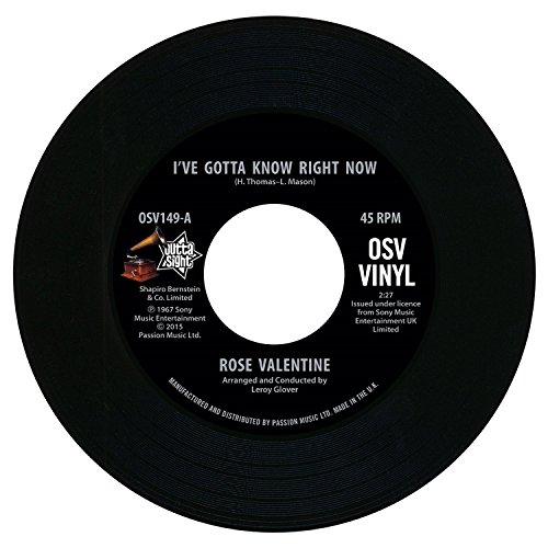 I've Gotta Know Right Now / What's It Gonna Be [Vinyl LP] von Outta Sight