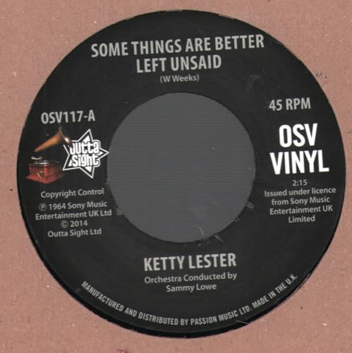 Some Things Are Better Left Unsaid [Vinyl LP] von Outta Sight