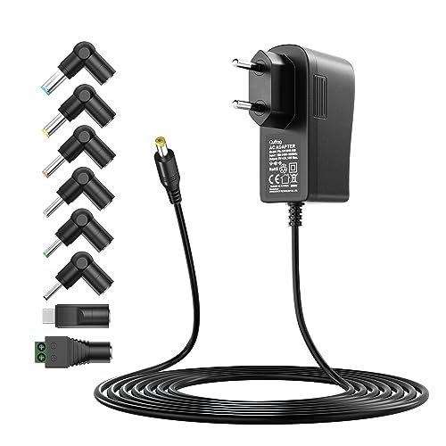 Outtag 10W 5V2A Netzteil Ladegerät Universal Adapterstecker 7xStecker für Router/WLAN/Mobiltelefon/Radios/Lautsprecher/Tablets/Kamera/Spielekonsolen/Stromversorgung Haushaltsgeräte/Reiseadapter Outtag 10W 5V2A Netzteil Ladegerät Universal Adapterstecker 7xStecker für Router/WLAN/Mobiltelefon/Radios/Lautsprecher/Tablets/Kamera/Spielekonsolen/Stromversorgung Haushaltsgeräte/Reiseadapter von Outtag