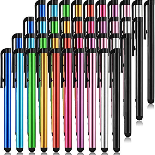 Outus Eingabestift 40 Stück Stylus Pen Touchscreen Stift für Universal Touch Screens Devices, Compatible with iPhone, iPad, Tablet (10 Farben) von Outus