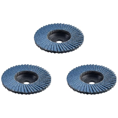 3 Stücke 3 Zoll Flache Fächerscheiben 75mm Schleifscheiben Holzschneiden For Winkelschleifer Scheiben Schleifscheiben Schleifscheiben Klingen(60) von Ouxk