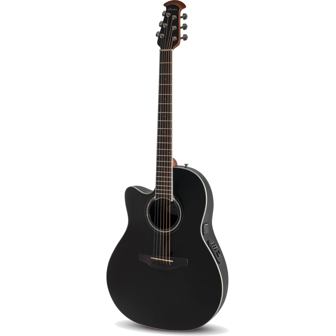 Ovation CS24L-5 Celebrity Standard Mid Depth Black Left-Handed Electro-Acoustic Guitar Ovation CS24L-5 Celebrity Standard Mid Depth Black Left-Handed Electro-Acoustic Guitar von Ovation