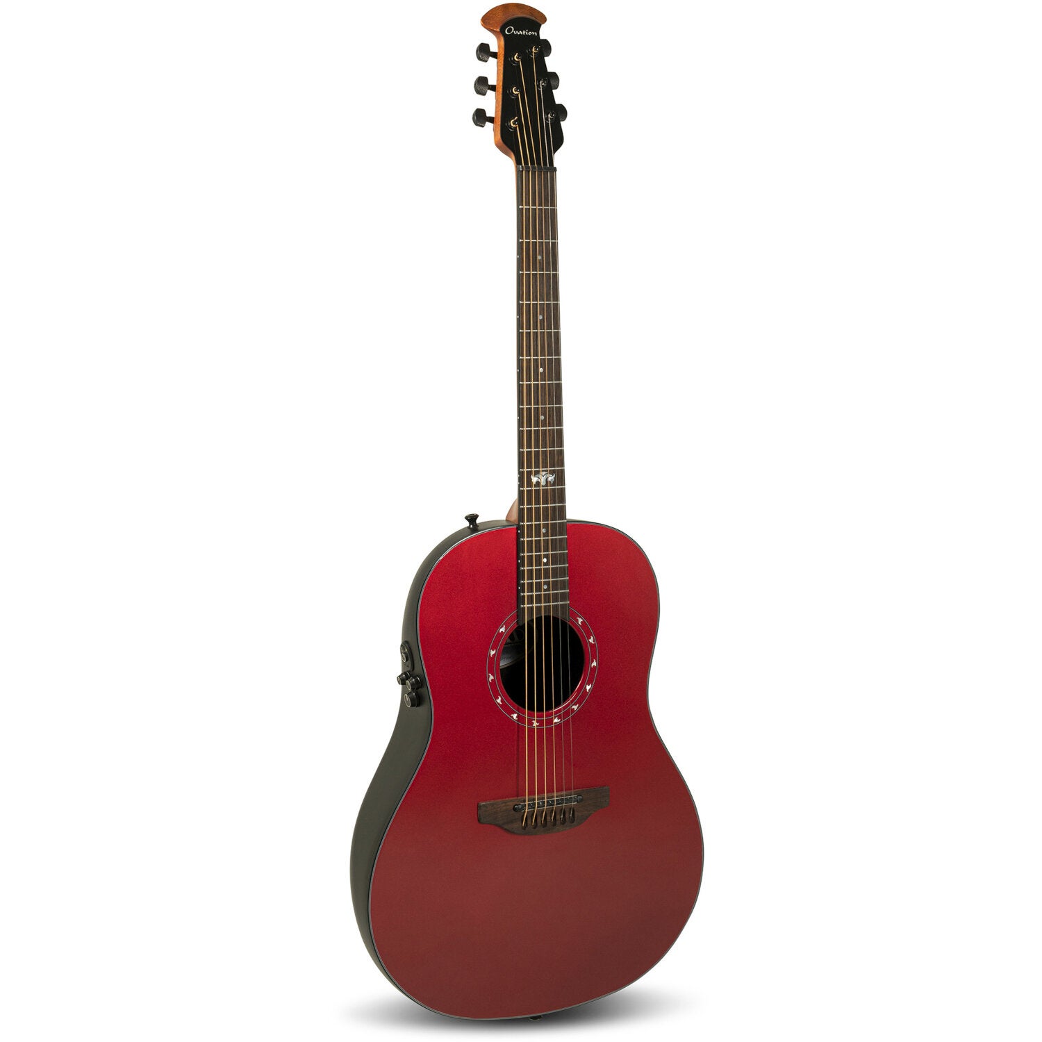 Ovation Pro Series Ultra 1516VRM-G Vampira Red Electro-Acoustic Guitar with Soft Case Ovation Pro Series Ultra 1516VRM-G Vampira Red Electro-Acoustic Guitar with Soft Case von Ovation