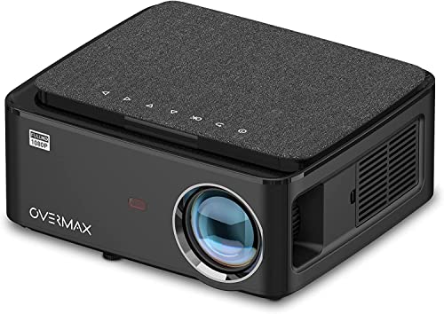 OVERMAX Multipic Bildprojektor, Projektor LED, Full HD 1080p, 3175x257x1172 cm, Seitenverhältnis 16: 9 und 4: 3, Wi-Fi 2, Stereo-Lautsprecher, HDMI-Kabel enthalten, kompakte Größe (MULTIPIC 5.1) von Overmax