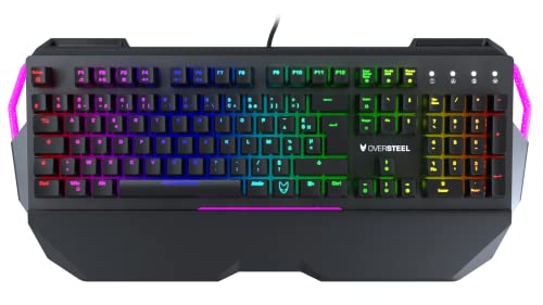 Oversteel Iron Mechanical RGB Gaming Keyboard - FR Layout von Oversteel