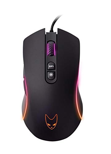 Oversteel SOLDER - RGB Gaming-Maus, 7 programmierbare Tasten, 4200 DPI von Oversteel