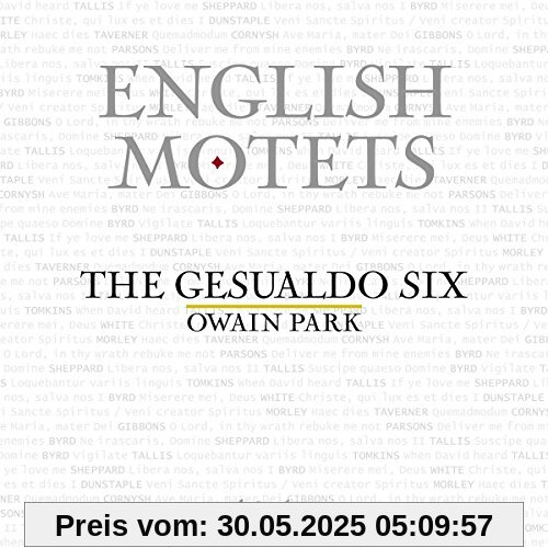 Englische Motetten Englische Motetten von Owain Park