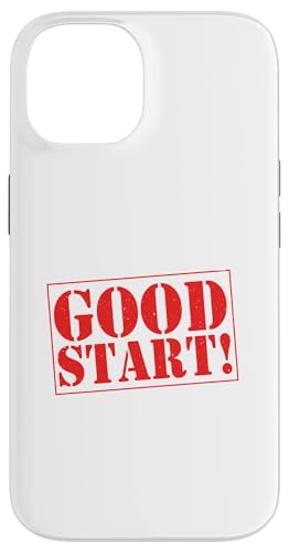 Ab zu einem guten Start Hülle für iPhone 14 Ab zu einem guten Start Hülle für iPhone 14 von Owens Online Ventures Inc