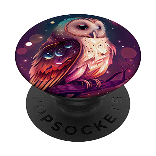 Niedliche Eule mit himmlischen Elementen PopSockets mit austauschbarem PopGrip Niedliche Eule mit himmlischen Elementen PopSockets mit austauschbarem PopGrip von Owl Celestial Merch
