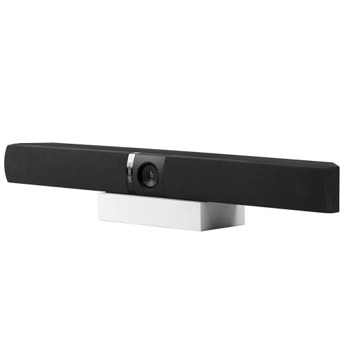 Owl Bar Videokonferenzgerät – 4K-Videokonferenzbar mit aktivem Sprecherfokus, Zertifiziert für Microsoft Teams (füge eine Meeting Owl für 360-Grad-Abdeckung und automatische Kameraumschaltung hinzu) von Owl Labs