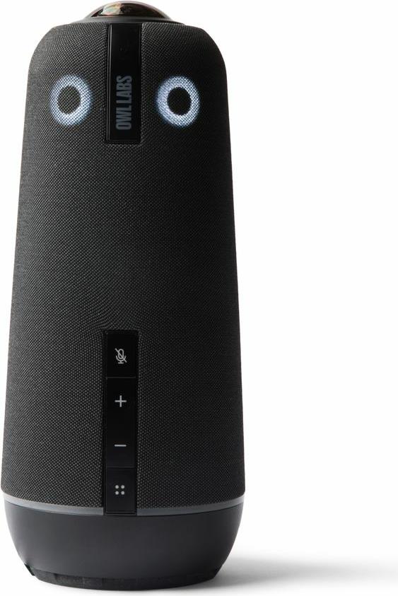 Owl Labs Meeting Owl 4+ 360-Grad - 4K Smart Videokonferenzkamera - Mikrofon und Lautsprecher (automatischer Lautsprecher-Fokus - Smart Zooming und Rauschunterdrückung) (MTW405-2000) von Owl Labs