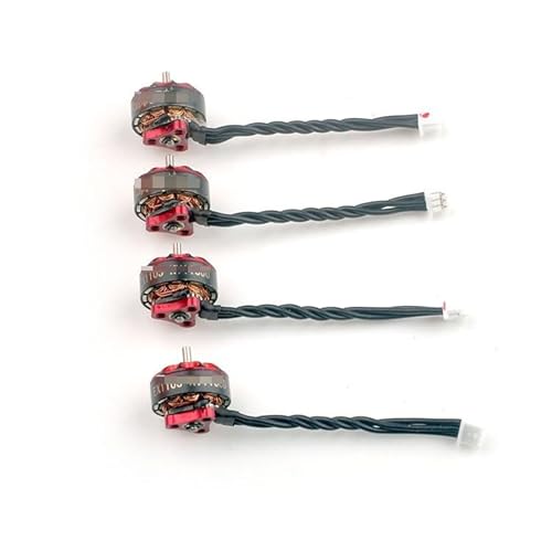 Zubehör für Drohnen Bürstenloser Motor Ersatz für HappyModel EX1103 KV11000 1-2S, für Bassline 2S Micro FPV, DIY Teile (Color : 4PCS KV11000) von OwlKay