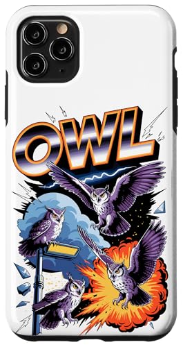 90s Vintage Eule Eulen Hülle für iPhone 11 Pro Max 90s Vintage Eule Eulen Hülle für iPhone 11 Pro Max von Owls Lover Gifts