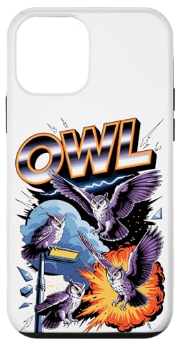 90s Vintage Eule Eulen Hülle für iPhone 12 mini von Owls Lover Gifts