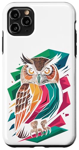 Abstract Art Eule Eulen Hülle für iPhone 11 Pro Max Abstract Art Eule Eulen Hülle für iPhone 11 Pro Max von Owls Lover Gifts
