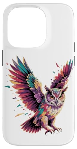 Abstract Art Eule Eulen Hülle für iPhone 14 Pro Abstract Art Eule Eulen Hülle für iPhone 14 Pro von Owls Lover Gifts