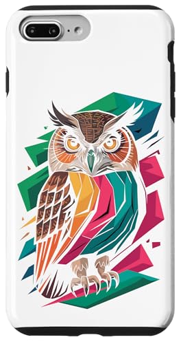 Abstract Art Eule Eulen Hülle für iPhone 7 Plus/8 Plus Abstract Art Eule Eulen Hülle für iPhone 7 Plus/8 Plus von Owls Lover Gifts