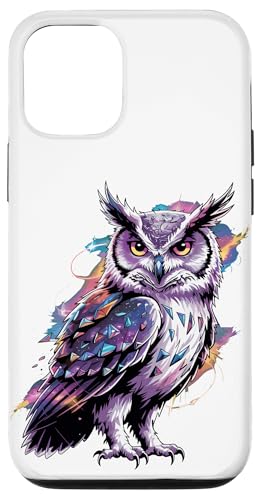 Cosmic Abstract Art Eule Eulen Hülle für iPhone 12/12 Pro Cosmic Abstract Art Eule Eulen Hülle für iPhone 12/12 Pro von Owls Lover Gifts