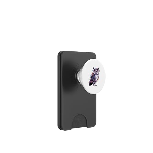 Cosmic Abstract Art Eule Eulen PopSockets PopWallet für MagSafe Cosmic Abstract Art Eule Eulen PopSockets PopWallet für MagSafe von Owls Lover Gifts