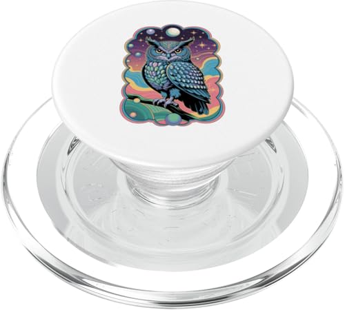 Dreamy Paint Art Eule Eulen PopSockets PopGrip für MagSafe Dreamy Paint Art Eule Eulen PopSockets PopGrip für MagSafe von Owls Lover Gifts
