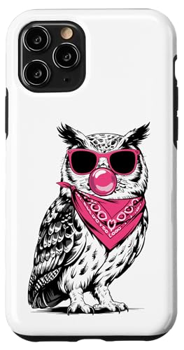 Eule Sonnenbrille Kaugummi Eulen Hülle für iPhone 11 Pro Eule Sonnenbrille Kaugummi Eulen Hülle für iPhone 11 Pro von Owls Lover Gifts