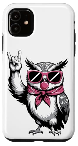 Eule Sonnenbrille Kaugummi Eulen Rock ’n’ Roll Hülle für iPhone 11 Eule Sonnenbrille Kaugummi Eulen Rock ’n’ Roll Hülle für iPhone 11 von Owls Lover Gifts