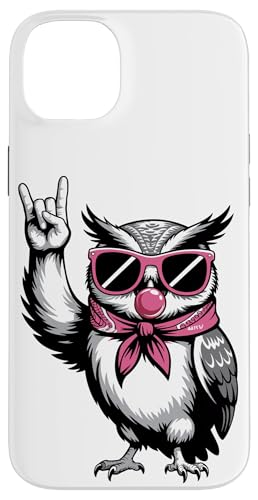 Eule Sonnenbrille Kaugummi Eulen Rock ’n’ Roll Hülle für iPhone 14 Plus Eule Sonnenbrille Kaugummi Eulen Rock ’n’ Roll Hülle für iPhone 14 Plus von Owls Lover Gifts
