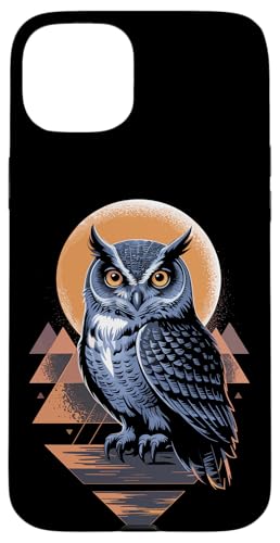Geometric Art Eule Eulen Hülle für iPhone 15 Plus Geometric Art Eule Eulen Hülle für iPhone 15 Plus von Owls Lover Gifts