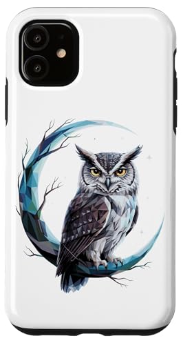 Halbmond Eule Eulen Hülle für iPhone 11 Halbmond Eule Eulen Hülle für iPhone 11 von Owls Lover Gifts