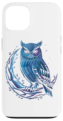 Halbmond Eule Eulen Hülle für iPhone 13 Halbmond Eule Eulen Hülle für iPhone 13 von Owls Lover Gifts
