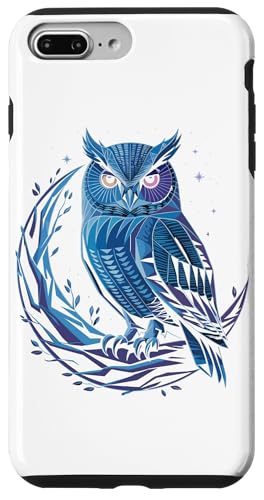 Halbmond Eule Eulen Hülle für iPhone 7 Plus/8 Plus Halbmond Eule Eulen Hülle für iPhone 7 Plus/8 Plus von Owls Lover Gifts