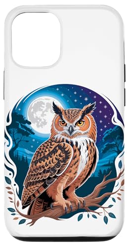 Moonlight Forest Eule Eulen Hülle für iPhone 12/12 Pro Moonlight Forest Eule Eulen Hülle für iPhone 12/12 Pro von Owls Lover Gifts