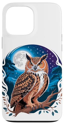Moonlight Forest Eule Eulen Hülle für iPhone 13 Pro Max Moonlight Forest Eule Eulen Hülle für iPhone 13 Pro Max von Owls Lover Gifts